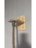 Wall-Mounted Cat Climbing Frame & Scratching Post with Bed and Toy