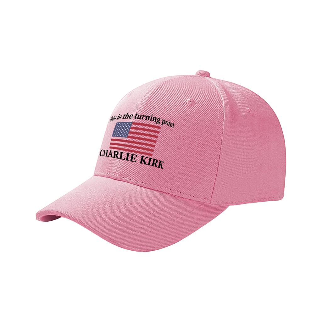 This Is The Turning Point Hat Pray For Charlie Kirk Hat For Men Women Adjustable Mens Baseball Hats Cap