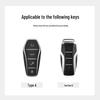 Compatible Key Case for BYD Dolphin, Seagull, Yuan, Seal 05, Qin, E2, E3, E7, Han, Tang, and Song Cars.