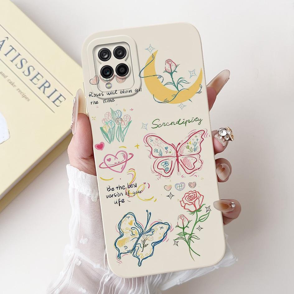 Per Samsung A12 Custodia Galaxy M12 5G SM-M127F SM-A125F Custodia per Telefono in Silicone Carina Cartoon Paraurti Antiurto Per SamsungA12 F12 Copertura