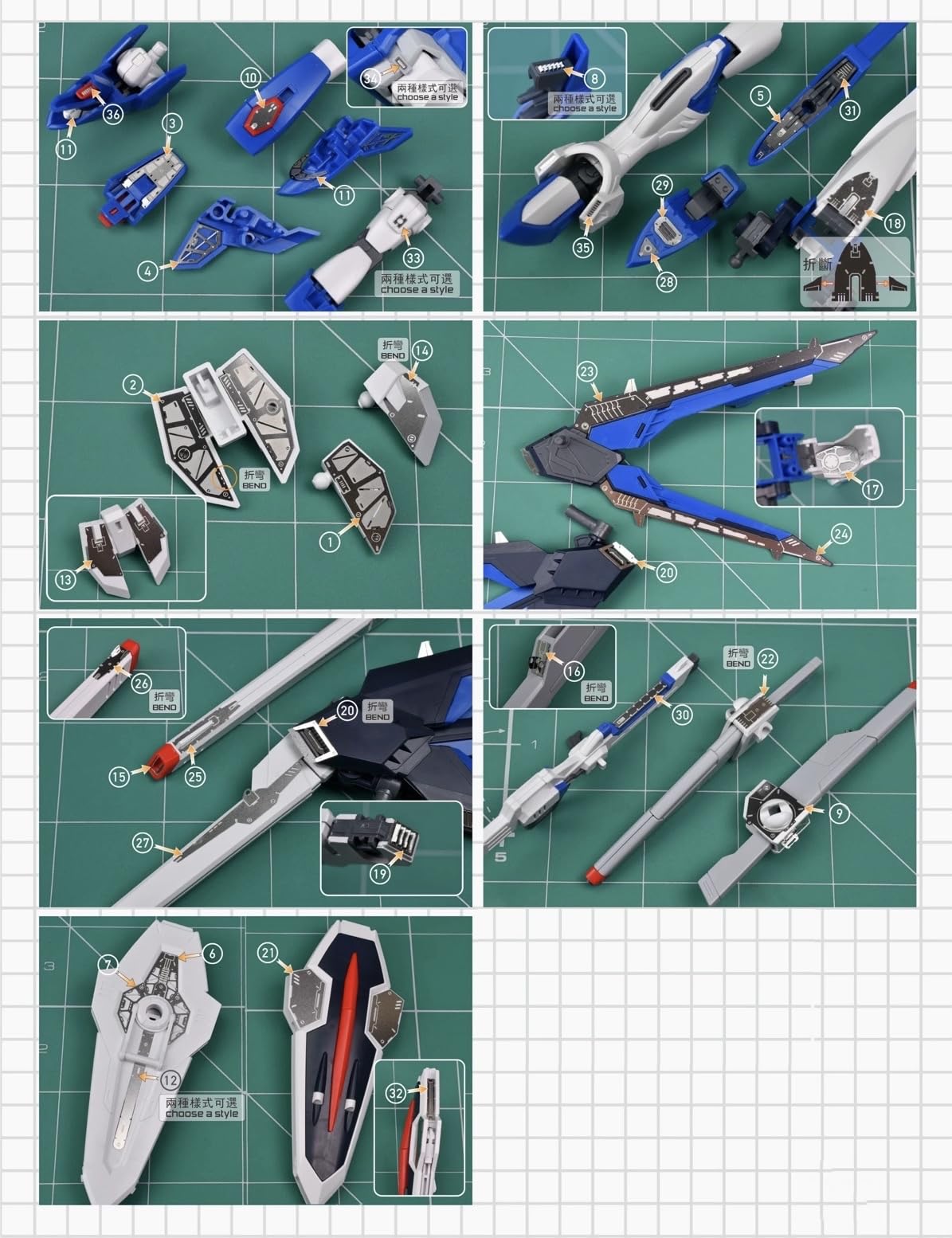 

HG Rising Freedom Gundam модификация детализированная высококачественные металлические детали с водостойкой наклейкой 1/144 [предмет] оранжевый