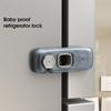 New Home Refrigerator Lock Multi-Function Drawer Locks for Kids Security Protection Baby Anti-Pinch Hand Cabinet Door Buckle