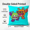 Cartoon Dr Slump Arale Cushion Cover Pattern Printed Pillowcase for Living Room Sofa Cushion Cover & Bedroom Decor