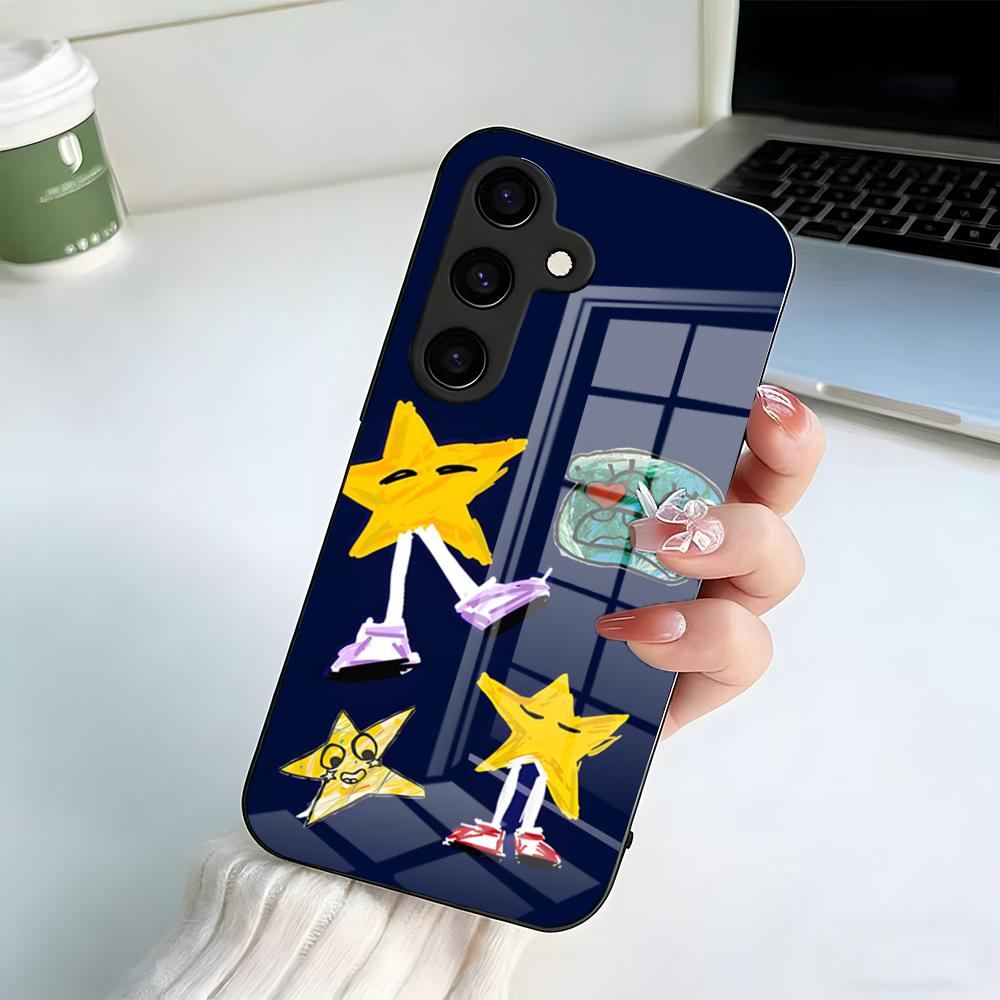 Mora Estrella Phone Case For Samsung A25 A13 A33 5G A54 A36 A35 A56 A52 A14 Shockproof Glass Cover Samsung A36
