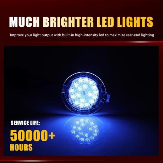 2X LED Side Mirror Puddle Light For Ford F150 2009-2014/King Ranch 2005-2017 EOA