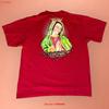 Vintage Y2k Virgen De Guadalupe T Shirt Mens Large Double Sided Red Vintage Washed Graphic Breathable Comfortable Versatile