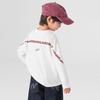 Boys' Raglan Sleeve Letter Print Pure Cotton Long Sleeve T-Shirt