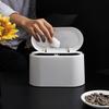 Plastic Desk Mini Trash Can Home Hotel Office Recycling Bin Paper Basket