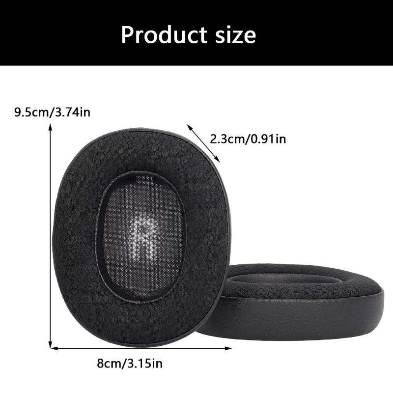 Soft Sponge Ear Cushions Replacement For E55BT Headphones Improved Noise Isolation And Long Lastings Comfort