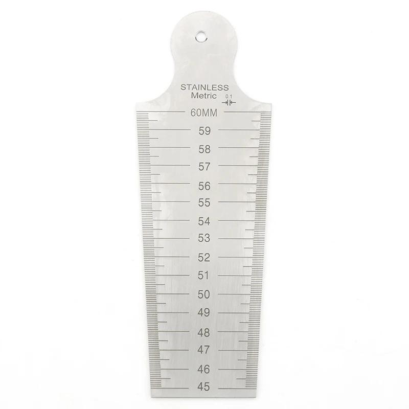 TYTURE Wedge Feeler Gauge Taper Gauge Conical Gaugs for Measurement Valve Thickness Gauge Measuring Probes Meter Tool 45-60mm