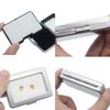 Square Loose Diamond Display Package Box Metal Memory Sponge Gem Stone Beads Pendant Organizer Holder Showcase