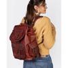 Leather Backpack Bag Satchel Briefcase Laptop Brown Vintage A perfect Case Men's
