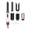 Hot Air Brush Comb Hair Styler High Speed Straightener & Curler 5 In 1 Multi Styler with Diffuser & Foldable Nozzle HS 0905