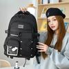 New fashion student backpack men's and women's high-end fashion computer bag large capacity junior high school travel backpack