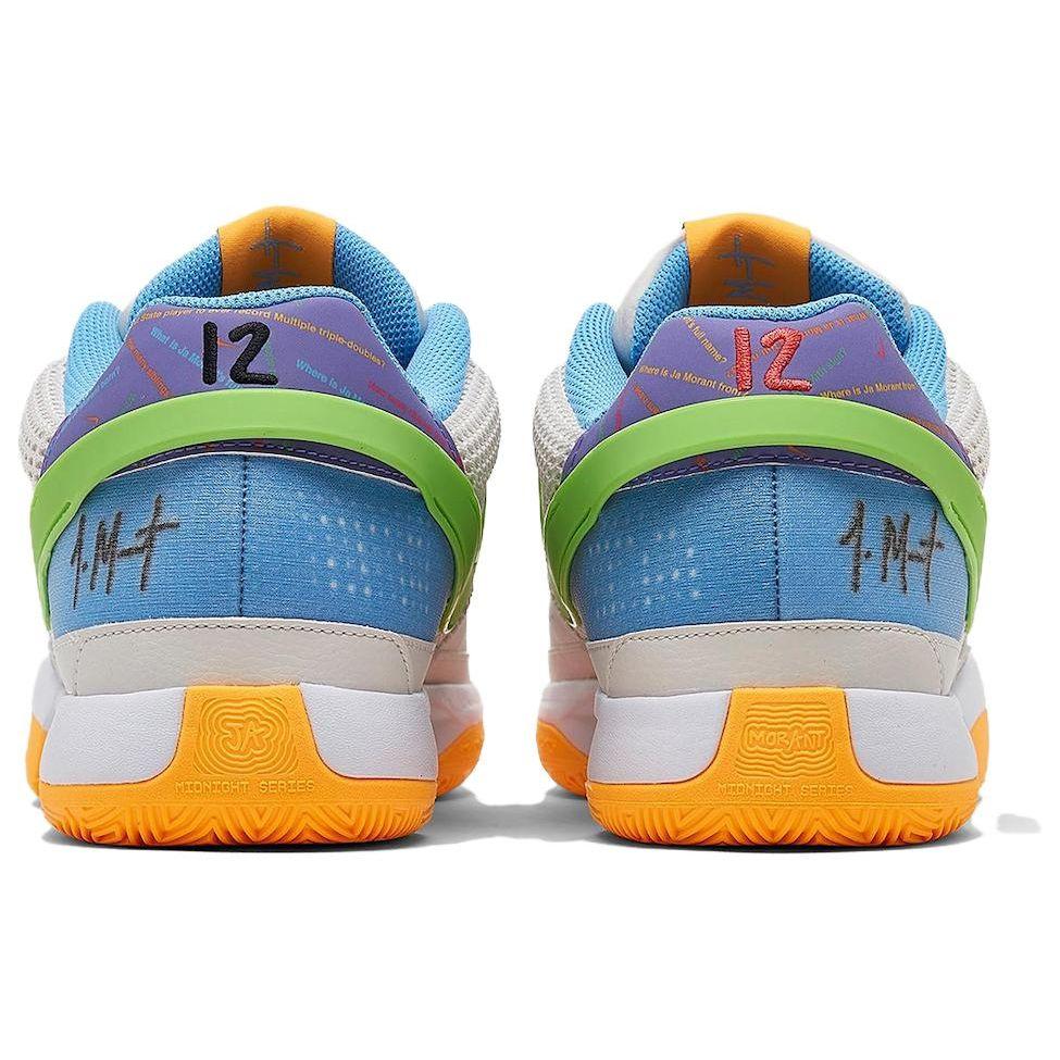 Nike Ja 1 Trivia Herren-Sneaker Grau Phantom Action-Grün DR8785-001