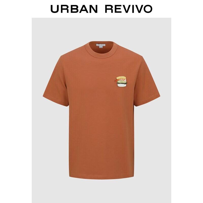 UR 2026 Men s Spring 3D Pattern Cotton T-Shirt XS