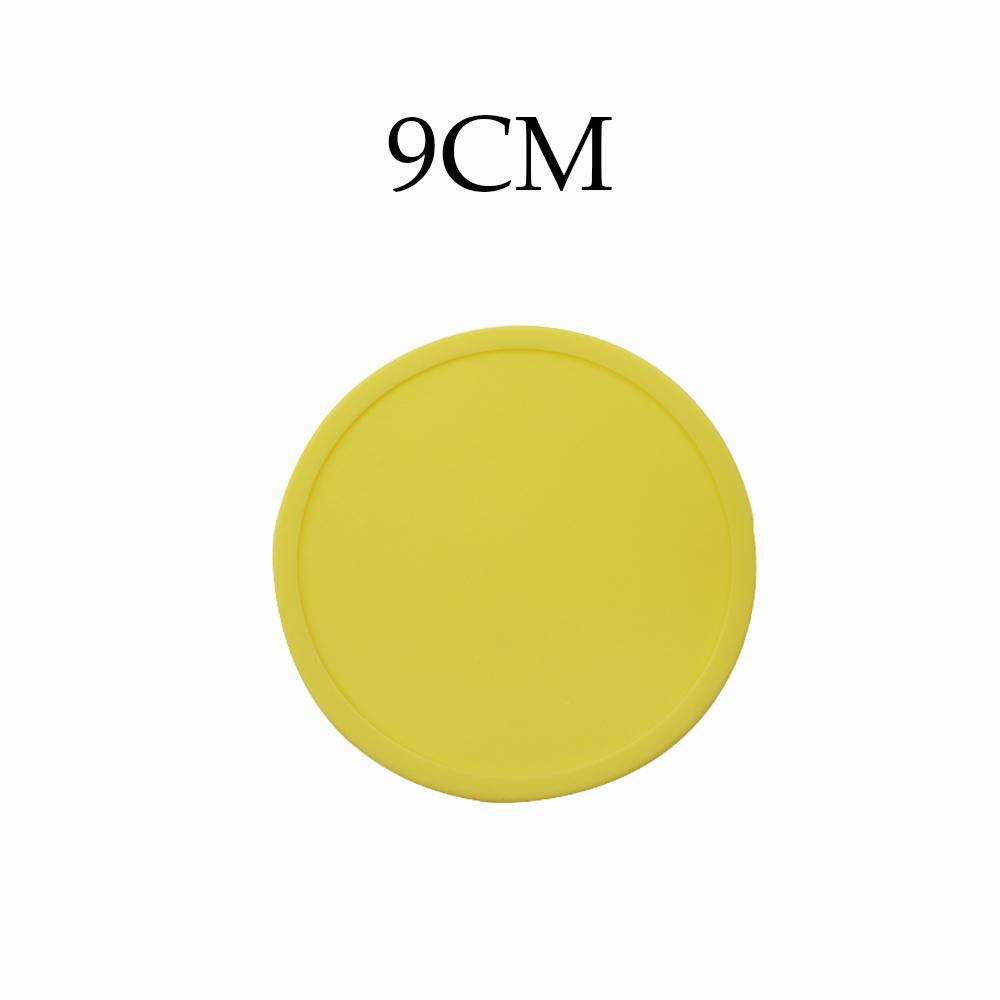 1 PieceAnti Slip and Anti Overflow Coaster Tea Cup and Coffee Coaster Circular Mold Silicone Insulated Table Mat for Home Use