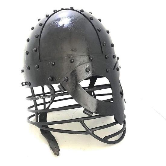 Шлем Viking 16 Gage, реконструкция, древняя копия, стальной доспех, шлем викингов, подарок