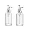 Clear Glass Syrup Bottle Precise Dispensing Coffee Bar Accessories Hand Soap Dispenser  Coffee Shop