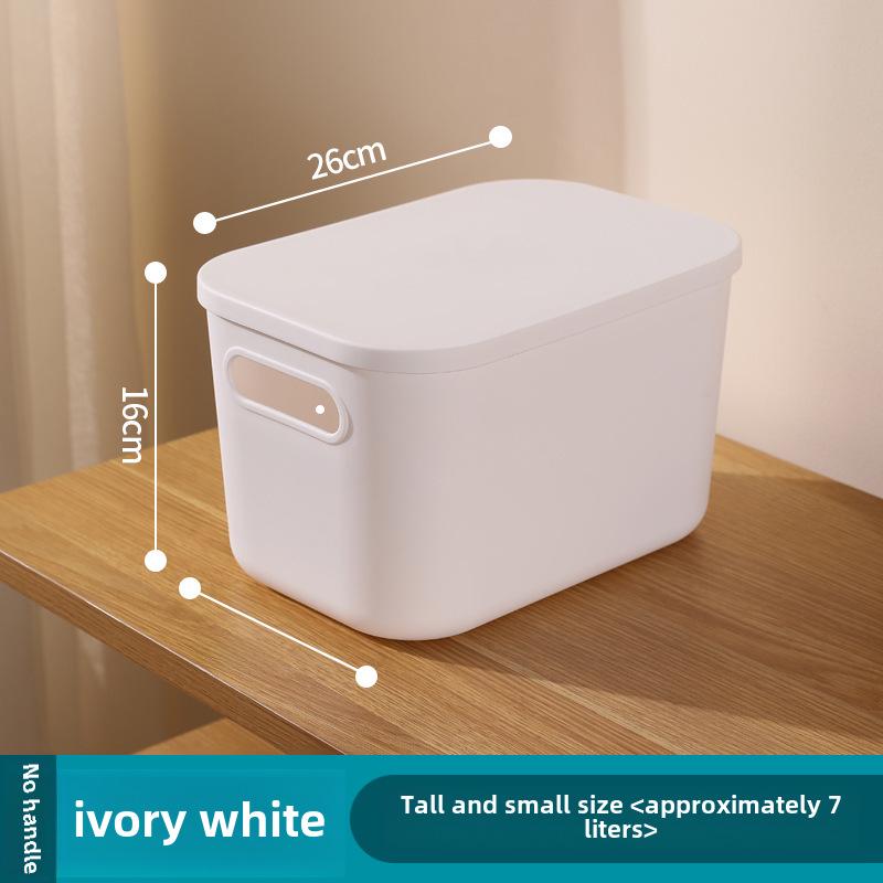 Japanese Style Household Storage Box for Cosmetics, Toys, Snacks, Wardrobe, and Desktop.