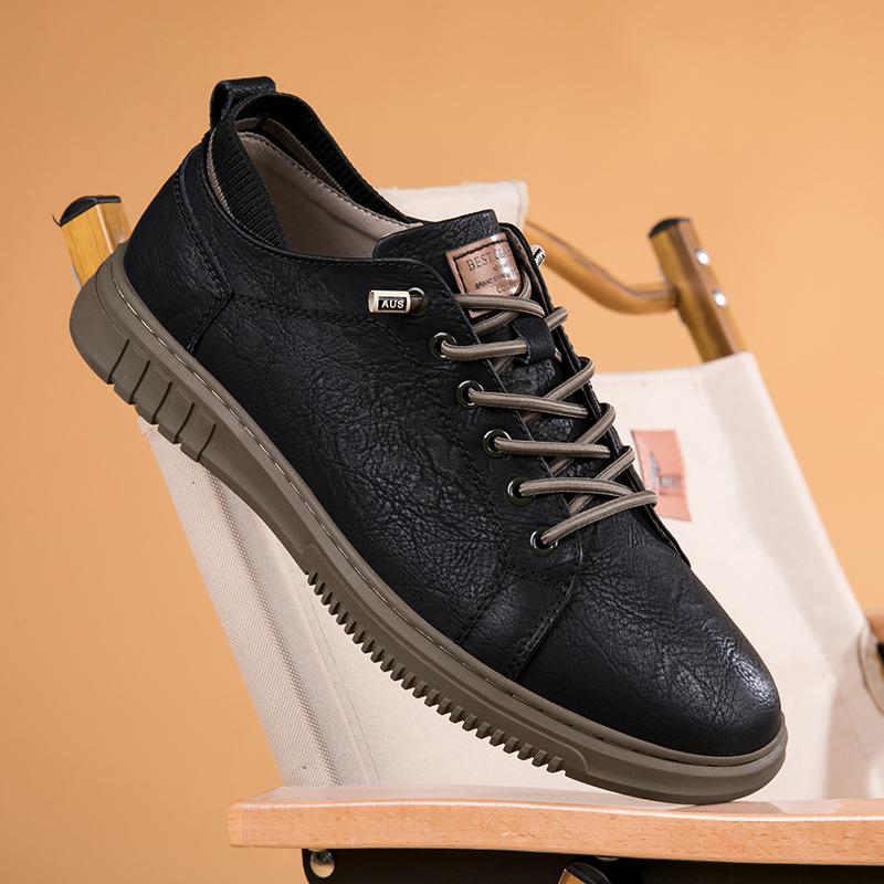 Italian Brand Men's Genuine Leather Shoes English Style Oxford Shoes Men's Office Shoes Business Shoes Fashion Casual Shoes