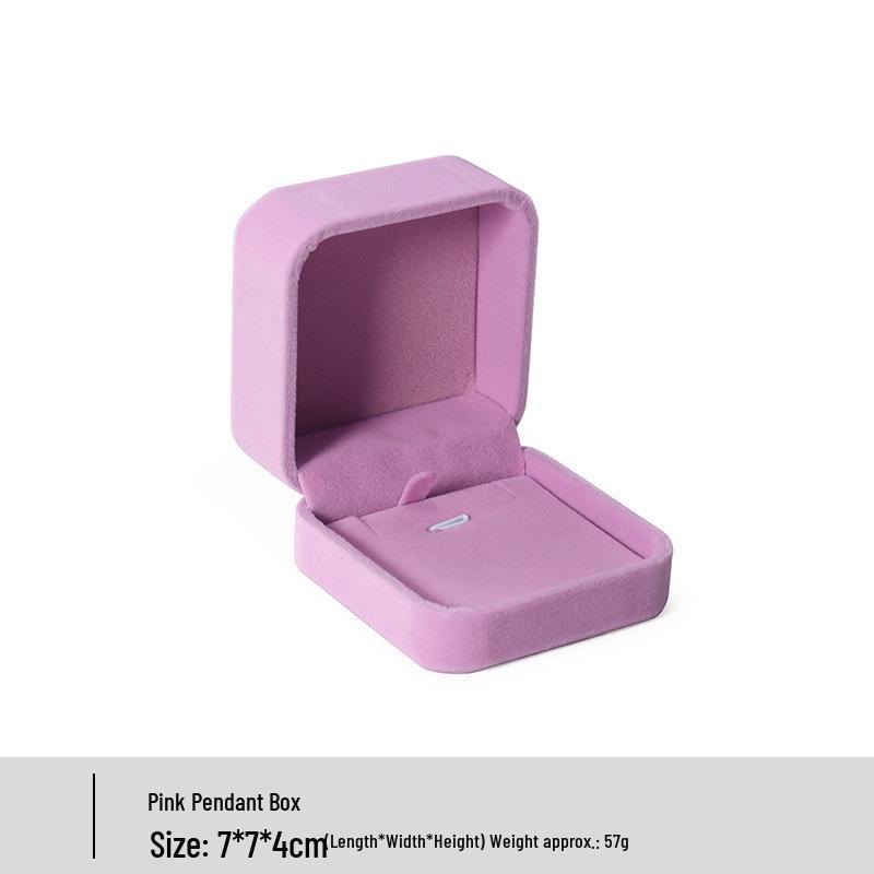 Velvet Jewelry Box for Rings, Necklaces, Earrings, Pendants, and Bracelets