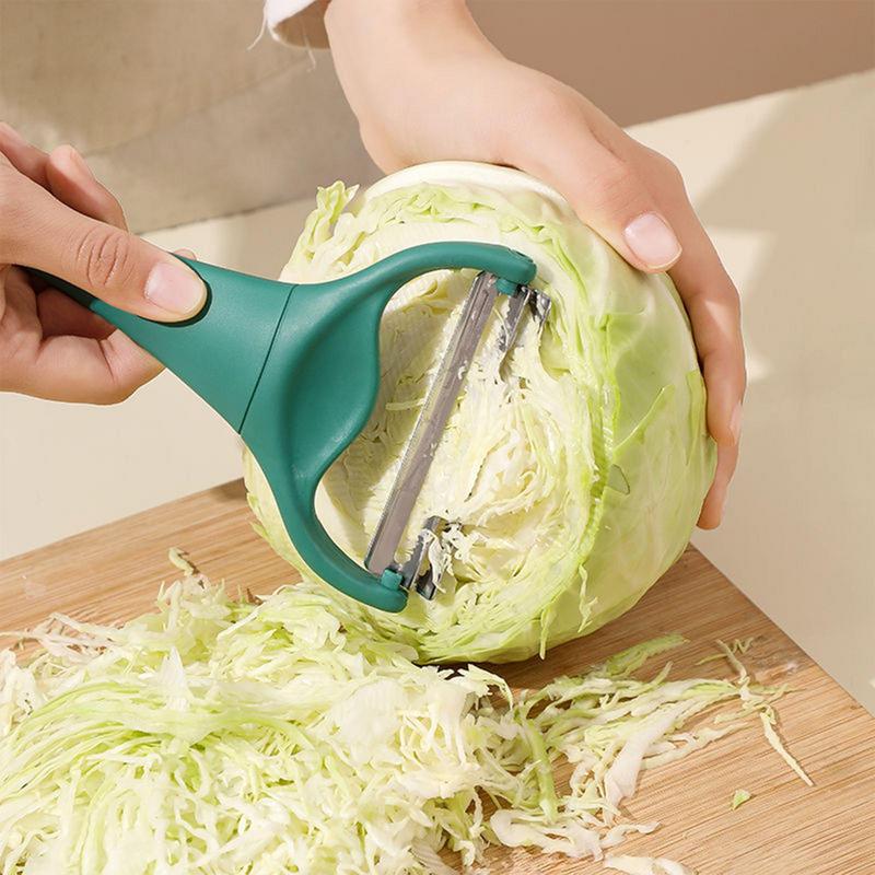 Cabbage Slicer Shredder Handheld Double-headed Potato Peeler Stainless Multi-function Vegetable Cucumber Chopper For Kitchen