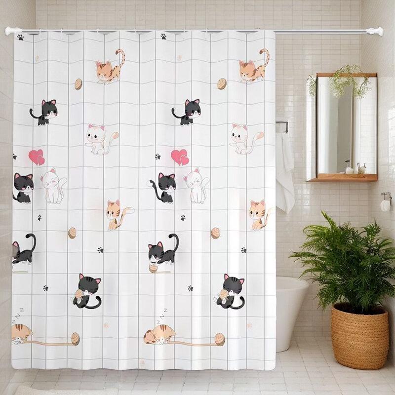 LIEI PEVA Waterproof Mildew-Proof Shower Curtain