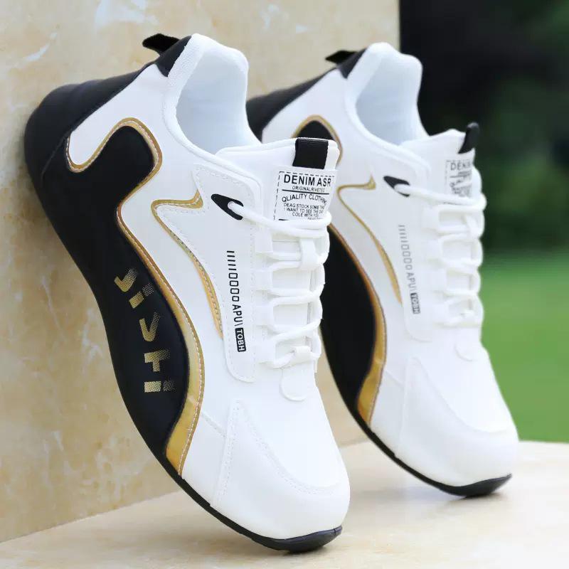 Men's Waterproof Leather Sneakers - Non-slip, Casual Autumn/Winter Travel Shoes 2024