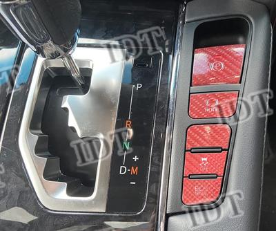 IDT 30 Series Alphard Vellfire Interior Seat Steering Emblem Seat Sticker Garnish Handle Cover