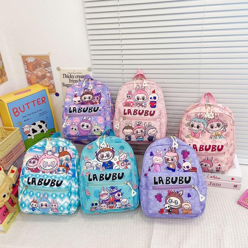 Backpack Cartoon Pattern Large Capacity Shoulders Bag Children Gifts
