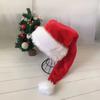 New Holiday Christmas Hat Soft Unisex Red Hat New Year Winter Santa Hat Christmas Xmas