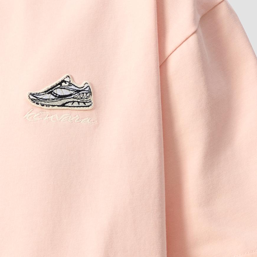 Saucony Og Round Neck Pullover Simple Short Sleeve Drop Shoulder T-Shirt Women T-Shirt SA1269ST21G-PK053