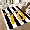 Juventus Floor Mat Suitable For Game Room Outdoor Balcony Foyer Antislip Rug Decorate Offices Gift For Festivals