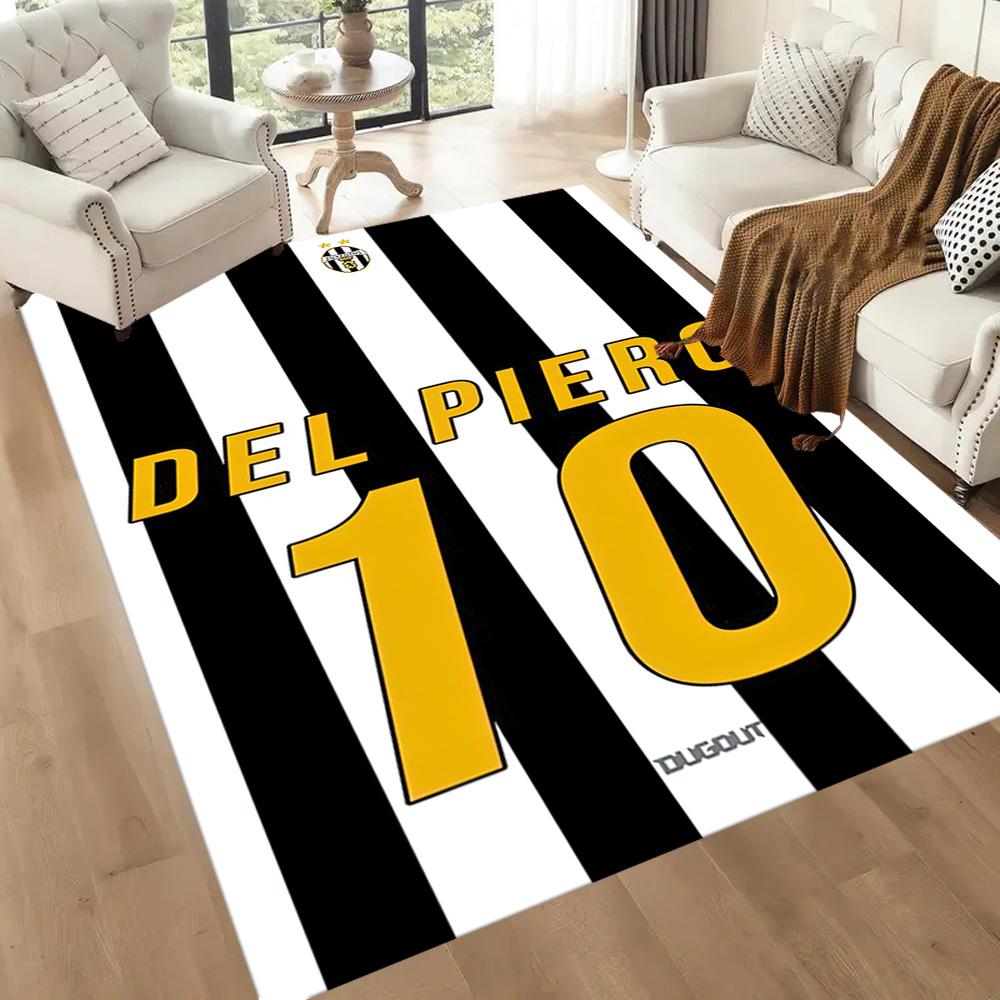 Juventus Floor Mat Suitable For Game Room Outdoor Balcony Foyer Antislip Rug Decorate Offices Gift For Festivals