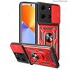 Slide Lens  Armor Funda for Infinix Note 30 5G Case Magnetic Ring Stand Holder Cover for Infinix Note 30 Pro Zero 30 40 5G Case
