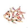 20pcs 1:50 Scale Colorful Figures, Model Trains Scenery S HO for Miniature Scenes, Diorama