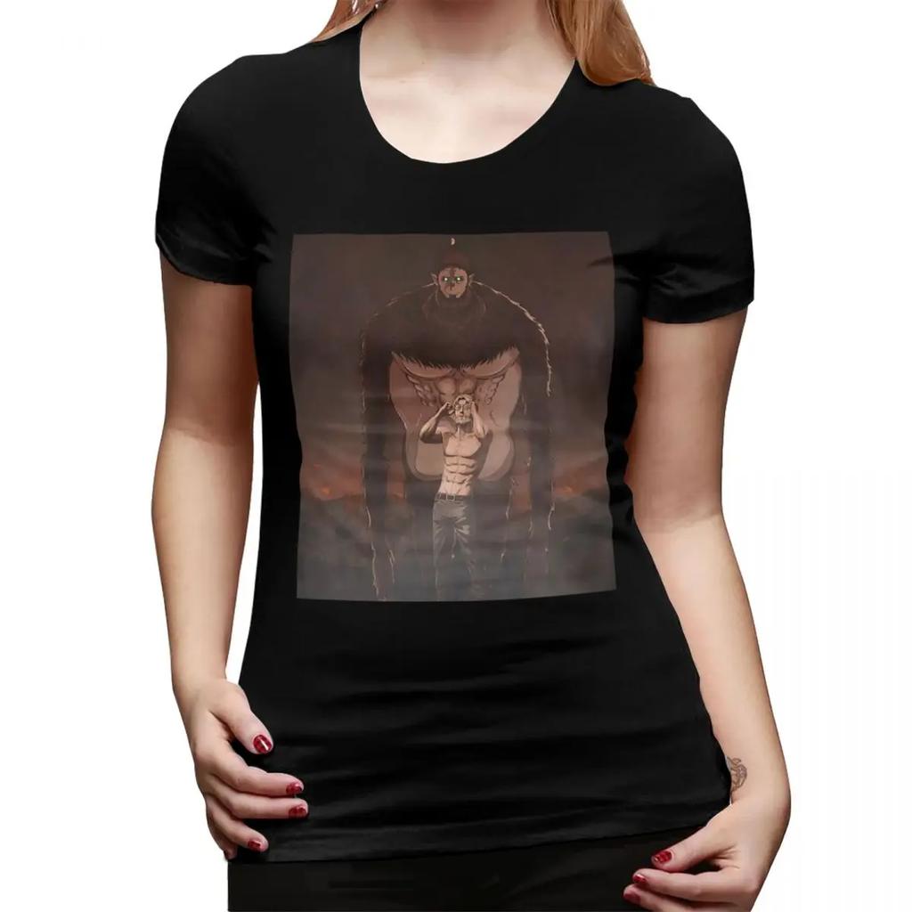 Attack On Titan Zeke Yeager TShirt for Women ONeck Streetwear T Shirts Womens Tees Short Summer Clothes Tops