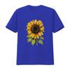 Sunflower Summer Cottagecore Aesthetic Girls Unisex Bold and Fashionable s T Shirt for vintage Washed Slightly homme