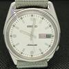 USED VINTAGE SEIKO AUTOMATIC 6119C JAPAN MENS D/D SILVER WATCH 621e-a415904-2 SKU621e-a415904