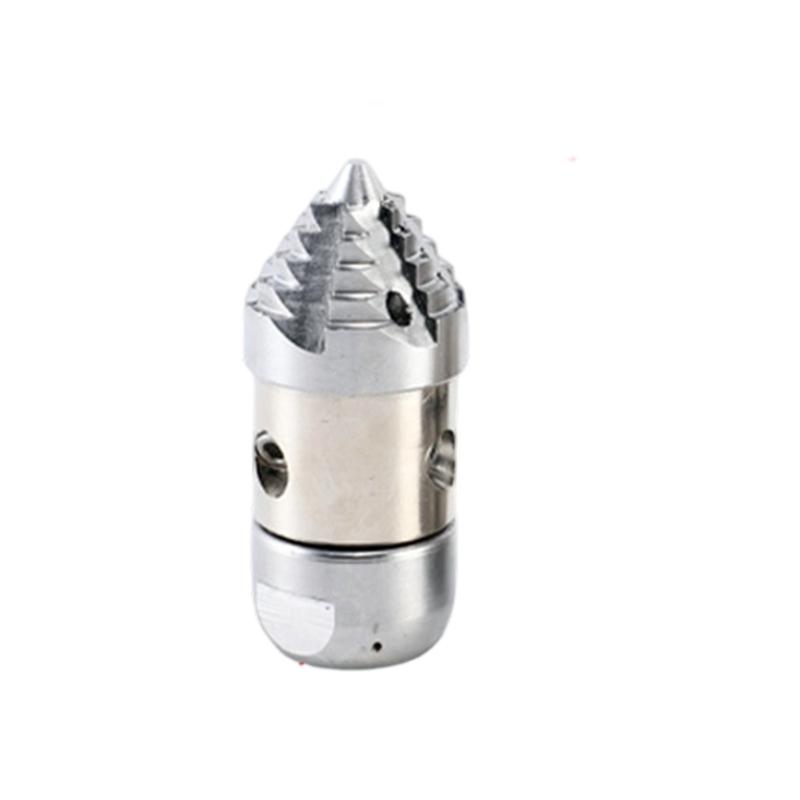 Highly-Pressure Rotary Sewer Jetting Nozzle G3/8 Thread 15L-70l/Mins Flow Option for High Efficiency Drain Cleaning