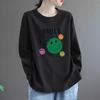 Long-sleeved T-shirt Spring and Autumn New Style Versatile Loose Round Neck Top