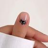3D Cute Cartoon Cat & Dog Nail Stickers with Hearts & Childlike Patterns
