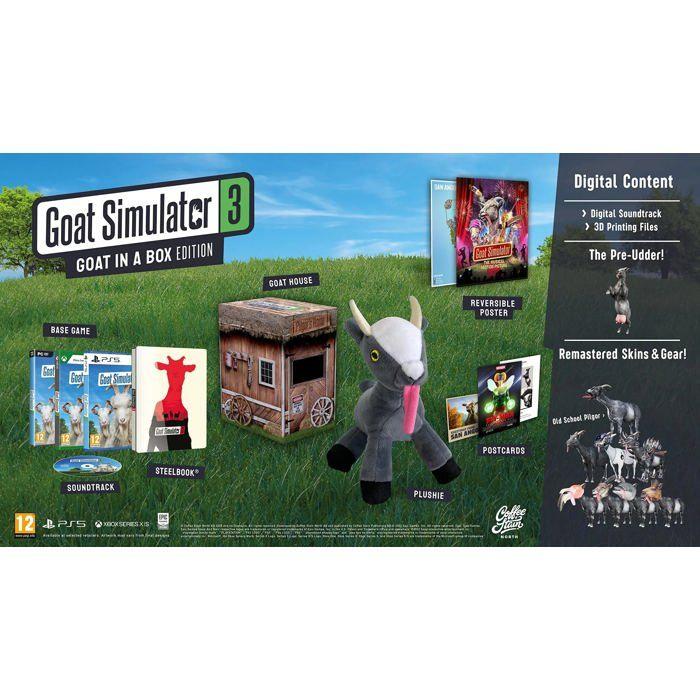 Jeu Vidéo - KOCH MEDIA - Goat Simulator 3 - PS5 - Édition En Boîte - Multijoueur En Ligne