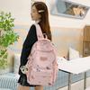 Schoolbag new cute schoolbag junior high school girls high value multi-pocket campus versatile large capacity backpack