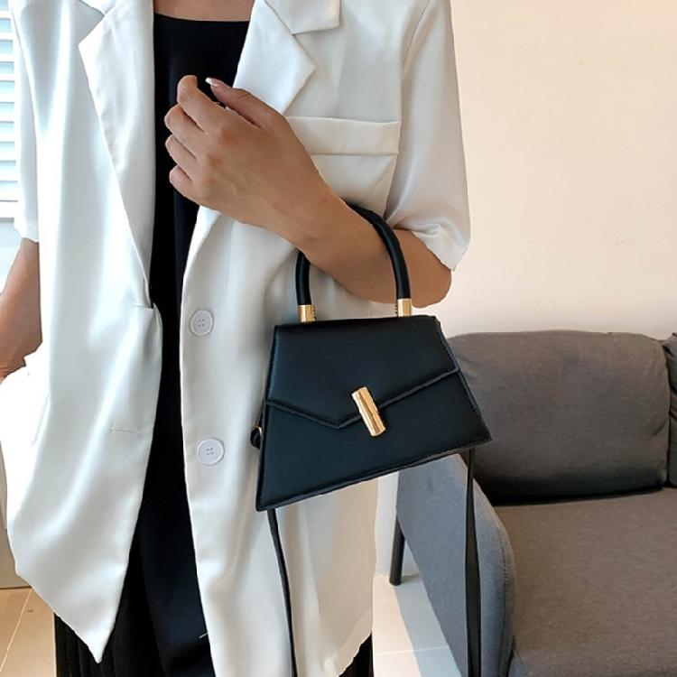 Fashionable & Versatile Bag Durable Lock Buckle Handbag Tote for Work & Shopping