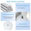 Kleiner Stativadapter Sichere Gewindebefestigung Multifunktionale Aluminium-Montagehalterung Einfache Installation für Geräte