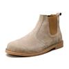New Autumn and Winter Martin Boots Men's Medium Boots Velvet Thermal Cotton Shoes Fashionable Chelsea Boots
