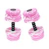 1Pair Sports Aquatic Exercise Dumbbells Foams Dumbbells Hand Bar Water Aerobics Fitness Equipment for Weight Loss