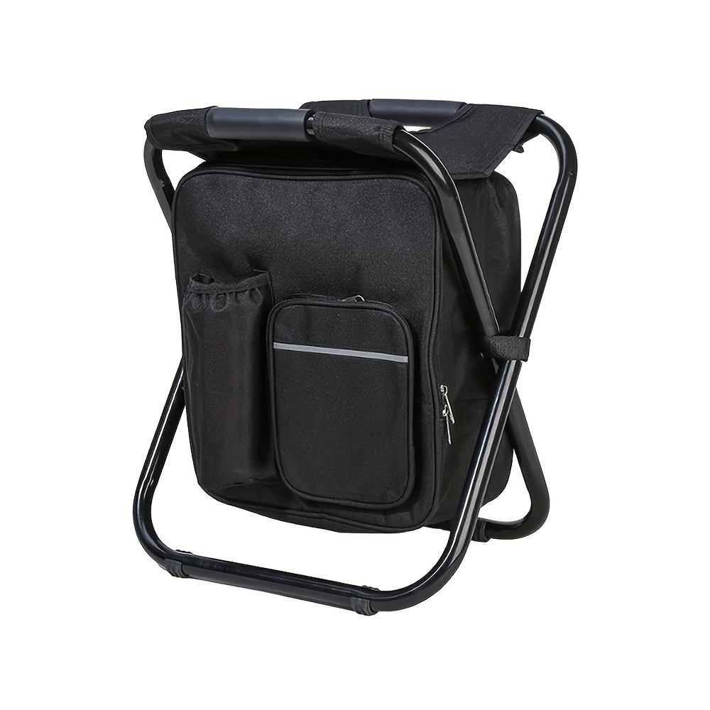 [Koelrugzak voor Buiten] Draagbare 3-in-1 Koelstoel Rugzak, 1 stuks Opvouwbare Kruk - Waterdicht voor Wandelen, Strand, Vissen, Kamperen, Barbecues